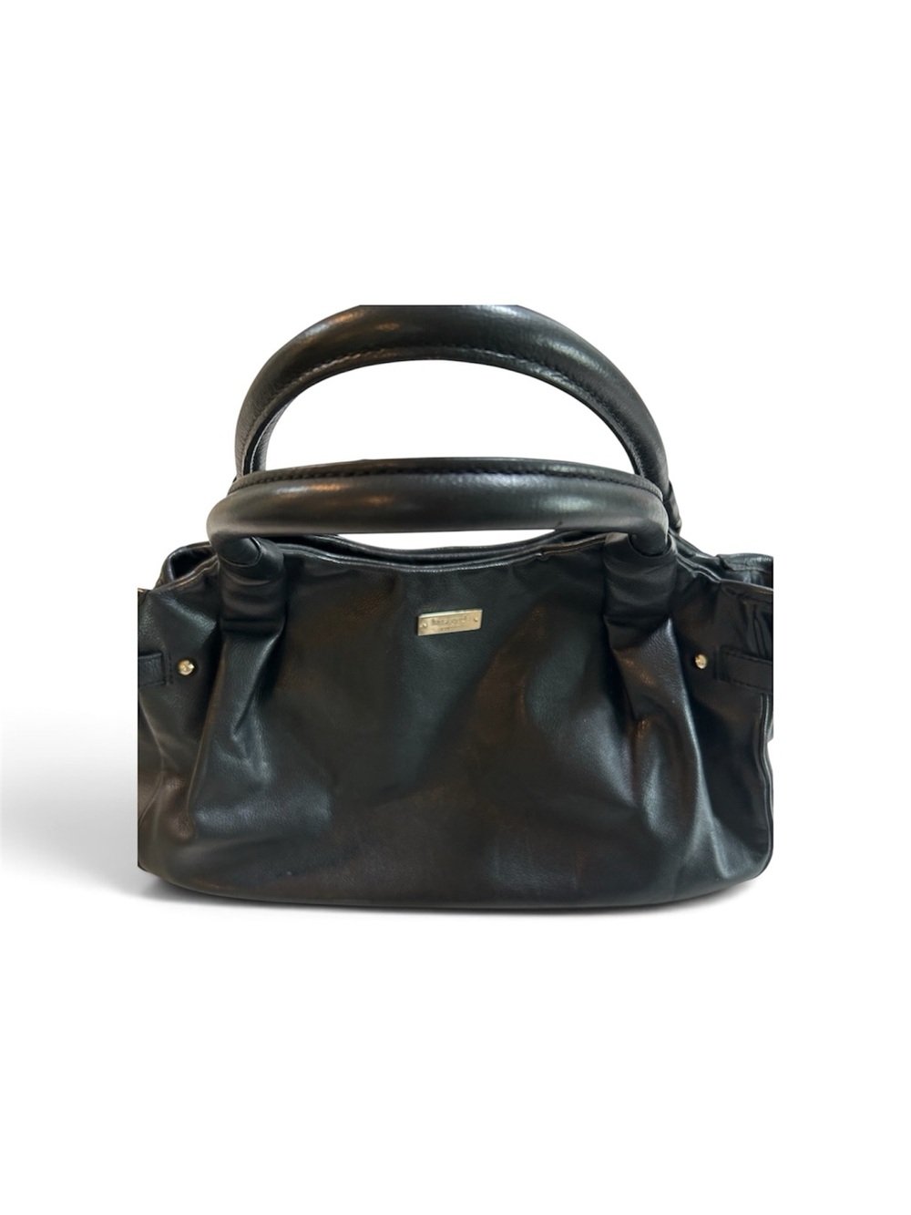 Kate Spade Black Leather Top-Handle Women’s Bag Vintage